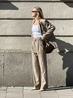 Djerf Avenue Favorit Byxor Havre Shop