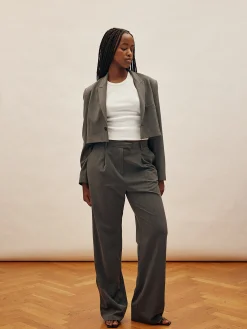 Djerf Avenue Favoritbyxor Gra - Hog Online