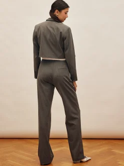 Djerf Avenue Favoritbyxor Gra - Hog Online