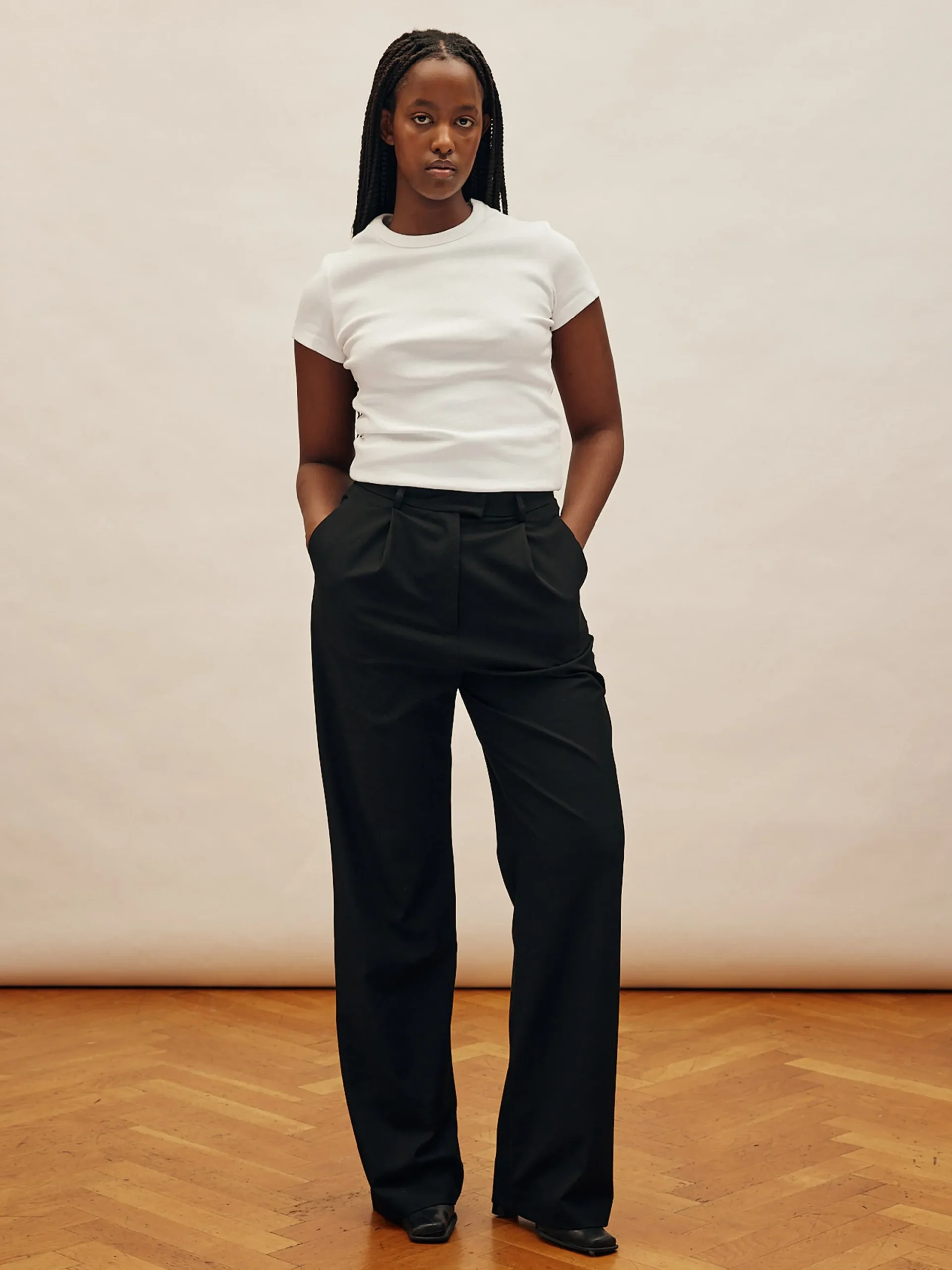 Djerf Avenue Favoritbyxor Svart - Hog New