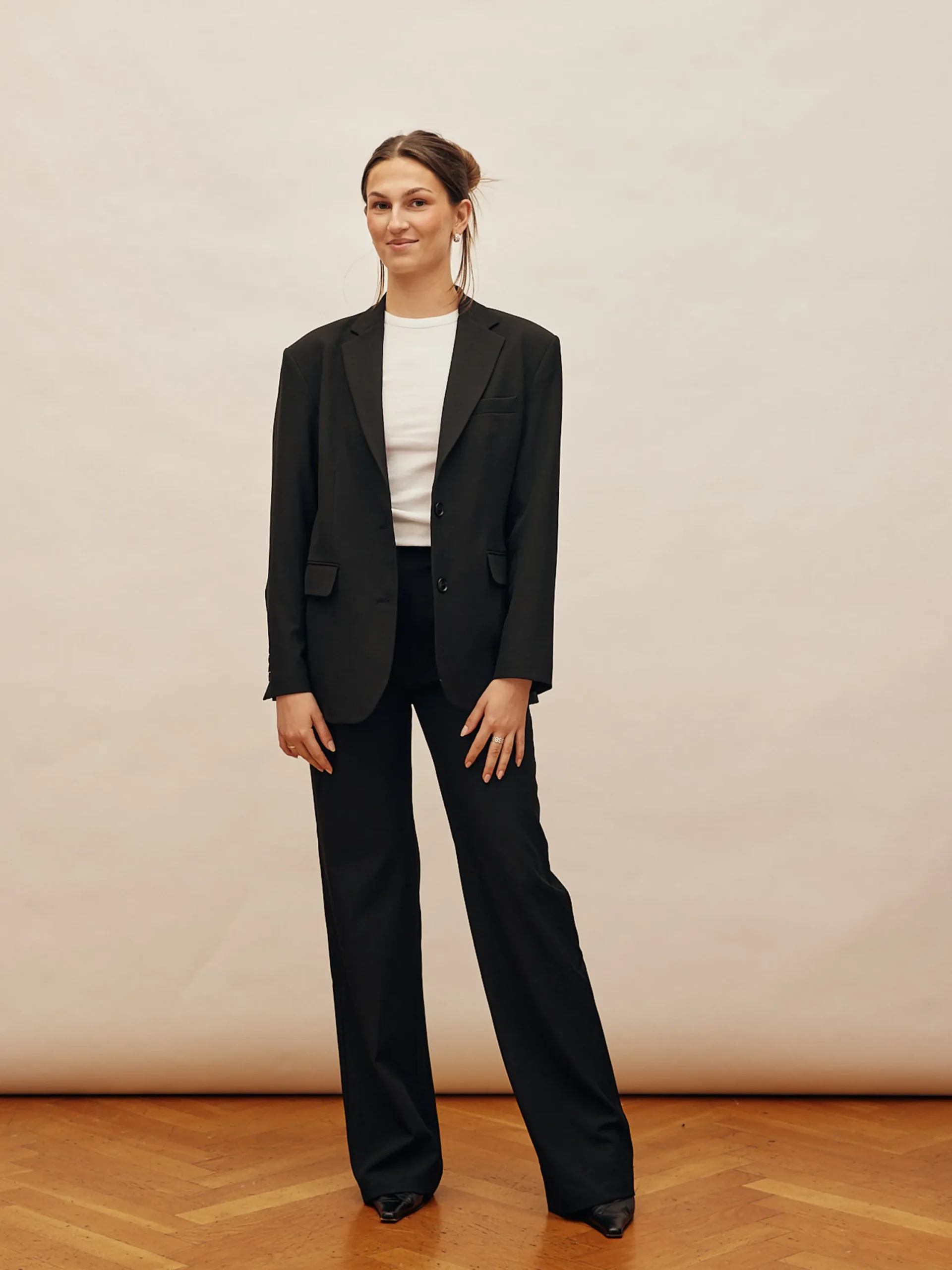 Djerf Avenue Favoritbyxor Svart - Hog New