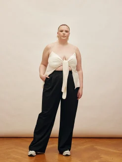 Djerf Avenue Favoritbyxor Svart - Hog New