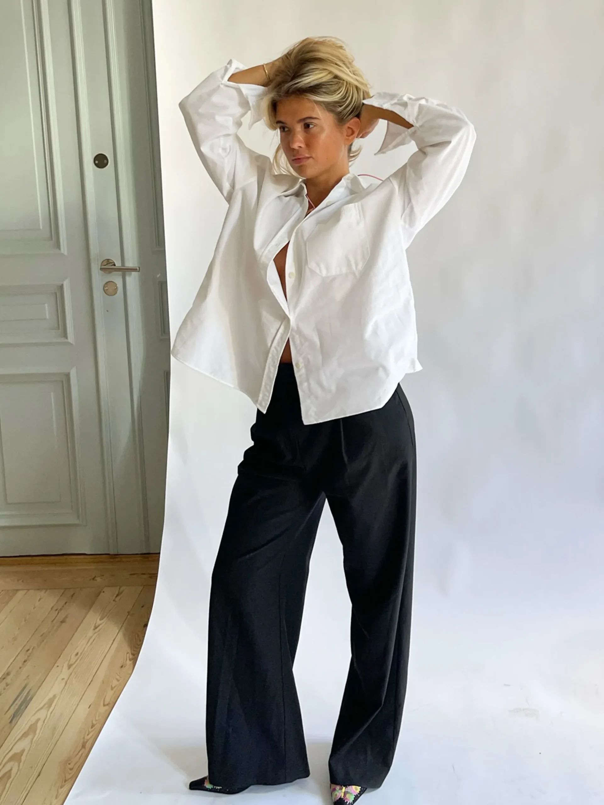 Djerf Avenue Favoritbyxor Svarta Sale