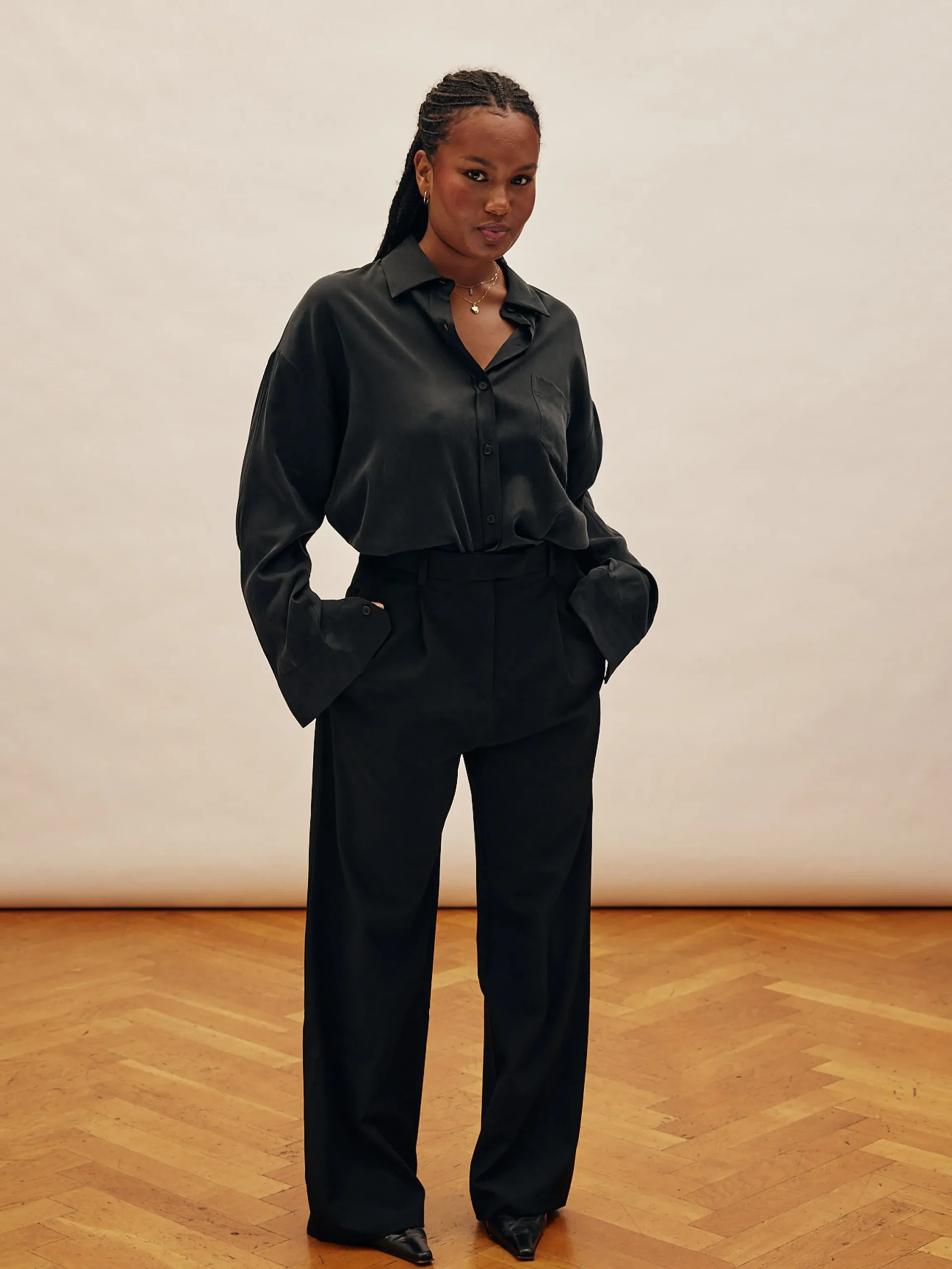 Djerf Avenue Favoritbyxor Svarta Sale