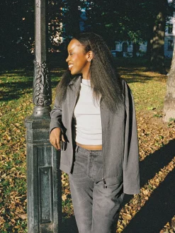 Djerf Avenue First Choice Jacka Gra Best