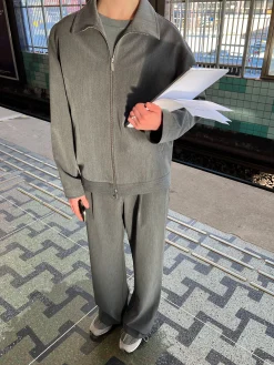 Djerf Avenue First Choice Jacka Gra Best