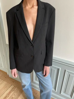 Djerf Avenue Forever Blazer Pinstripe Hot