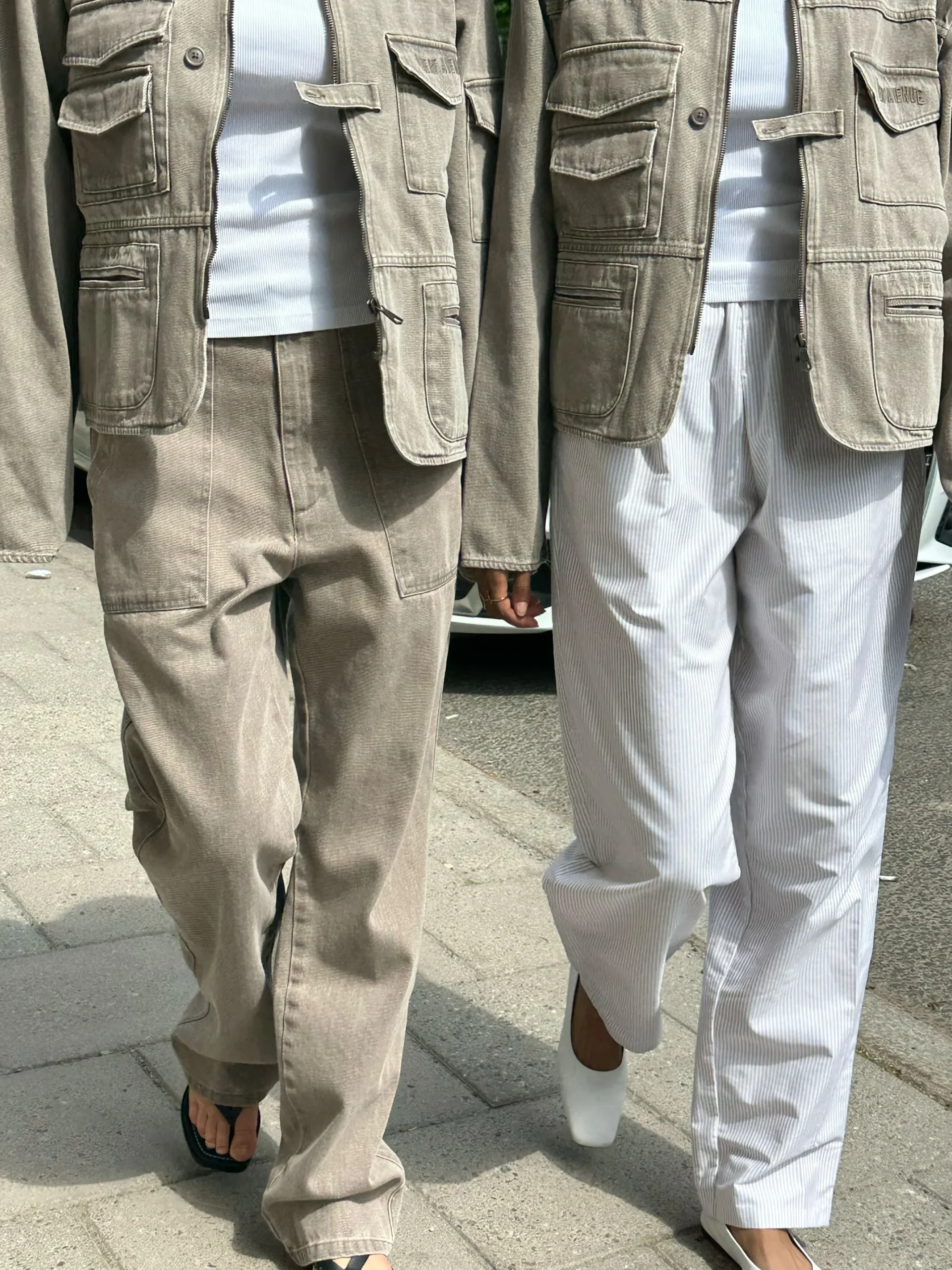 Djerf Avenue Ga Till Pants Brown New