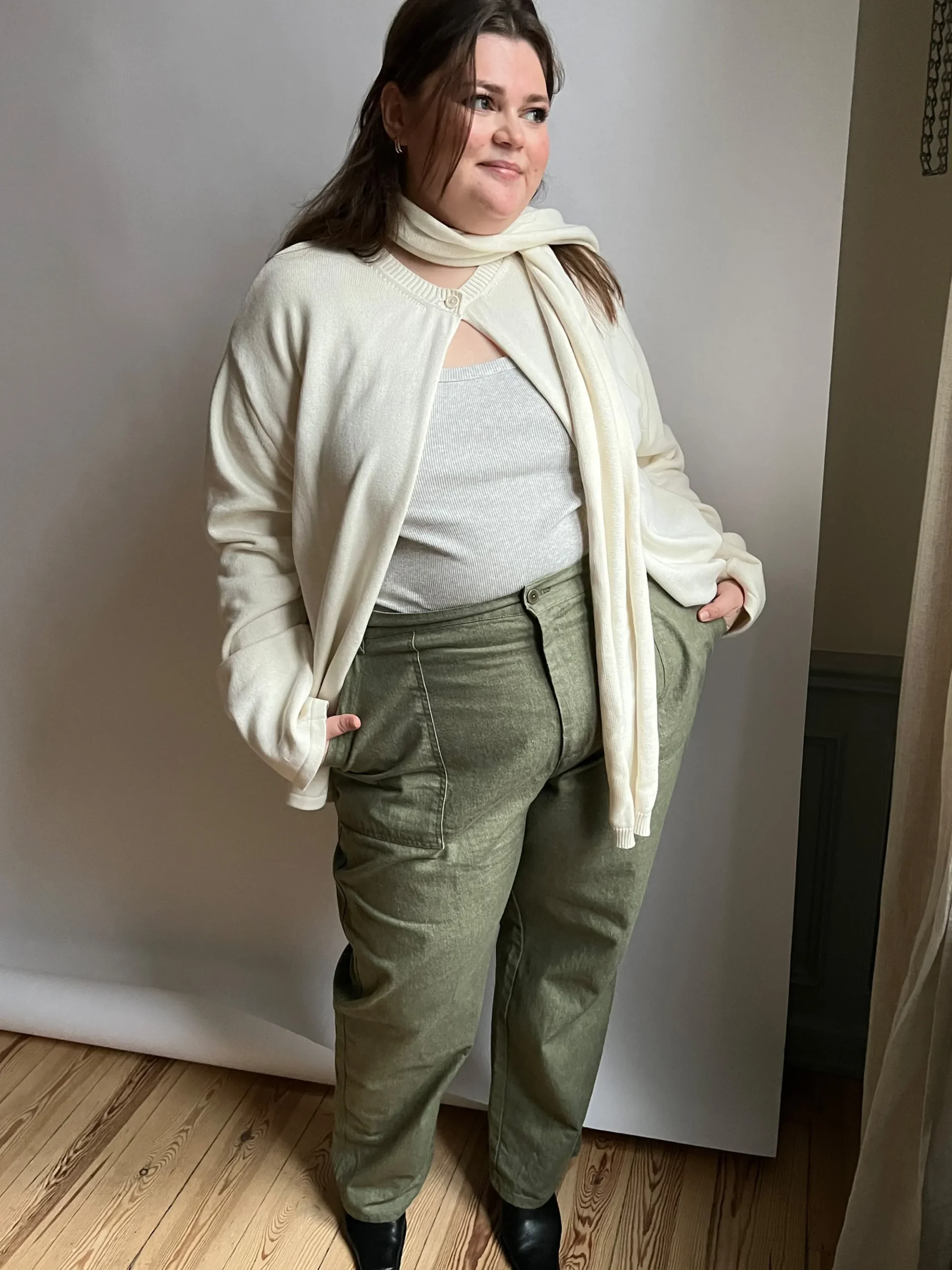 Djerf Avenue Ga Till Pants Green Fashion