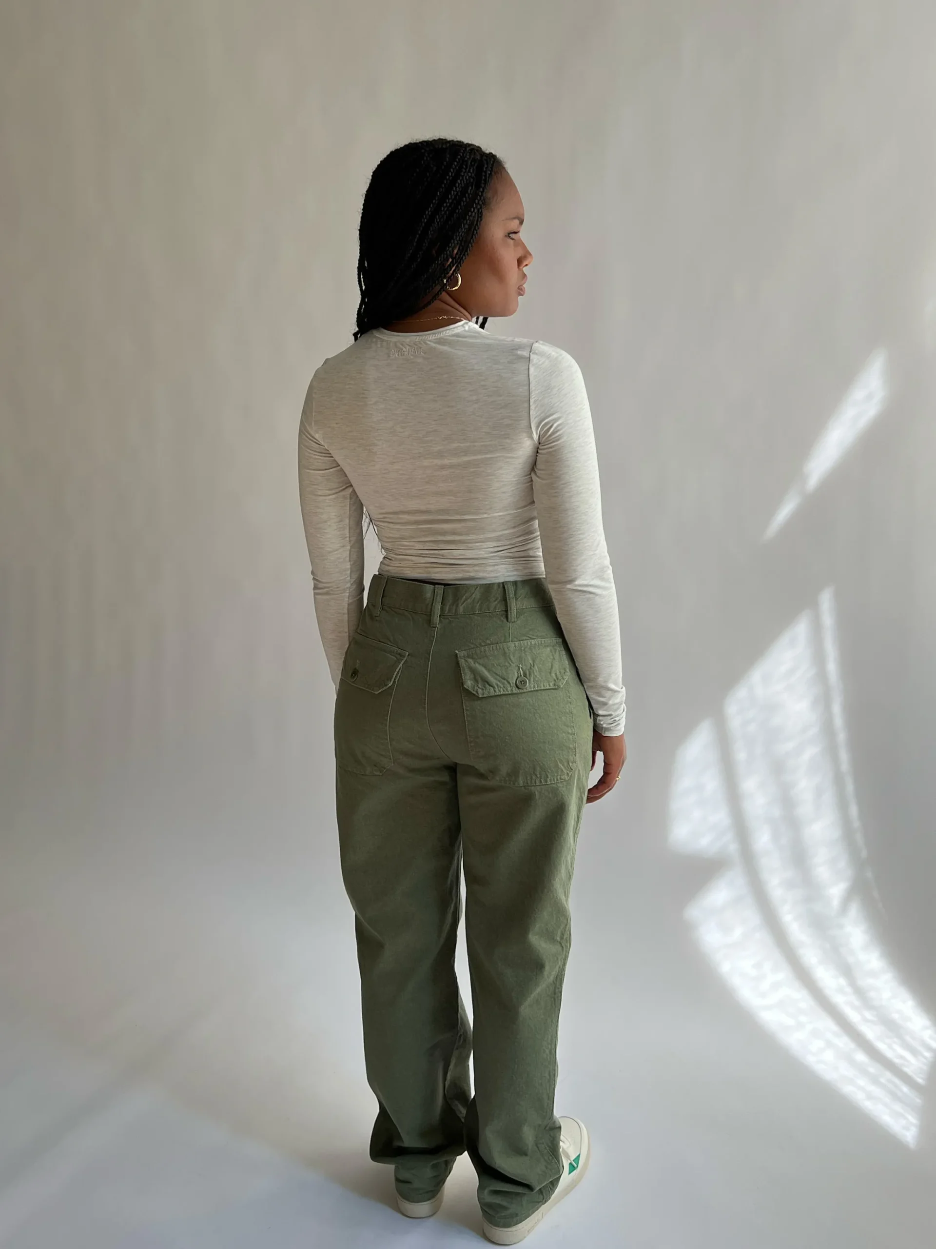 Djerf Avenue Ga Till Pants Green Fashion