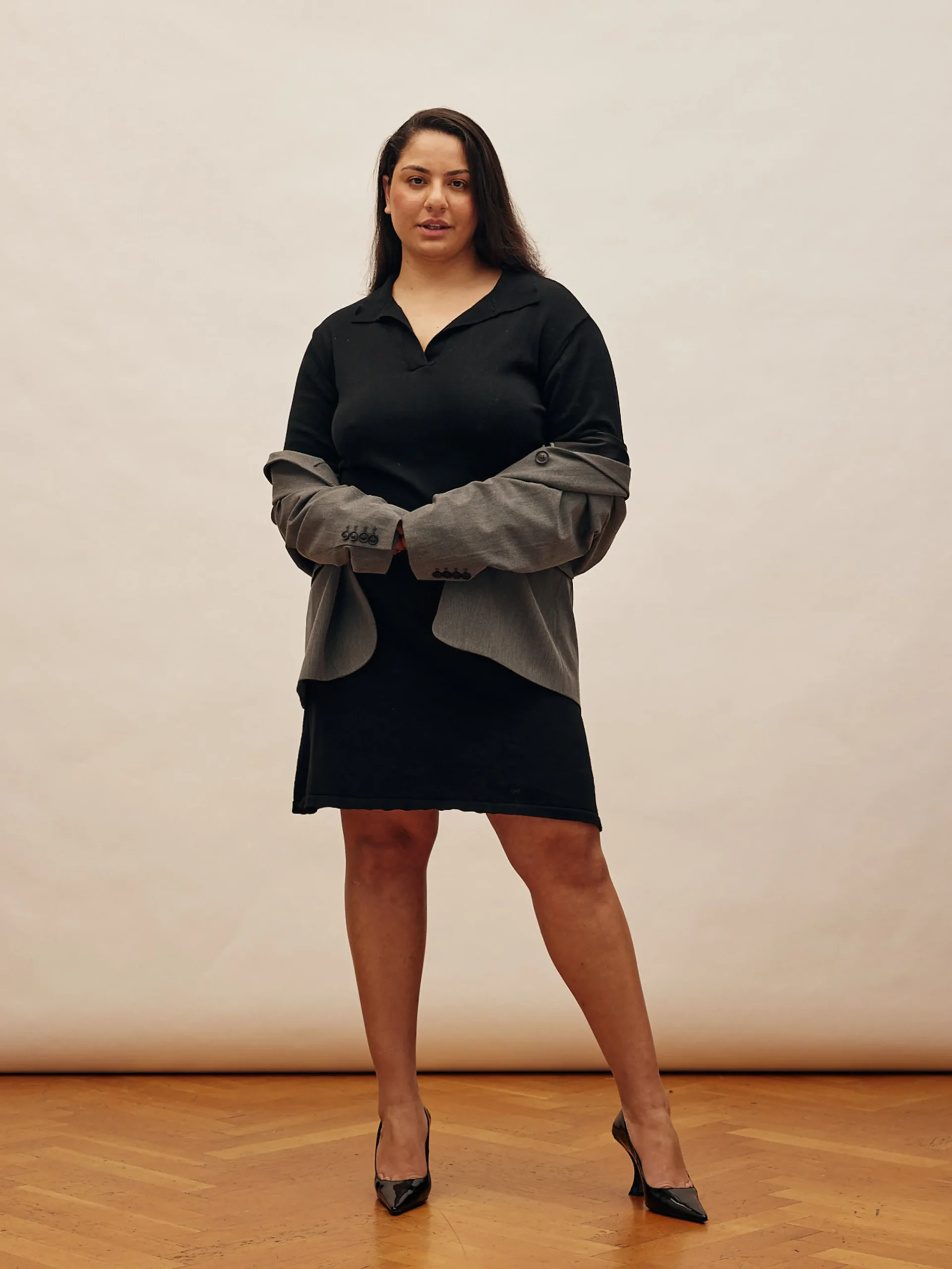 Djerf Avenue Getaway Dress Black - Tall Cheap