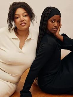 Djerf Avenue Getaway Dress Black - Tall Cheap