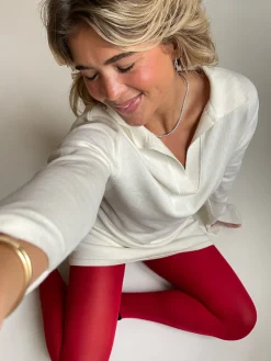 Djerf Avenue Getaway Dress Cream Discount