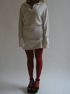 Djerf Avenue Getaway Dress Cream Discount