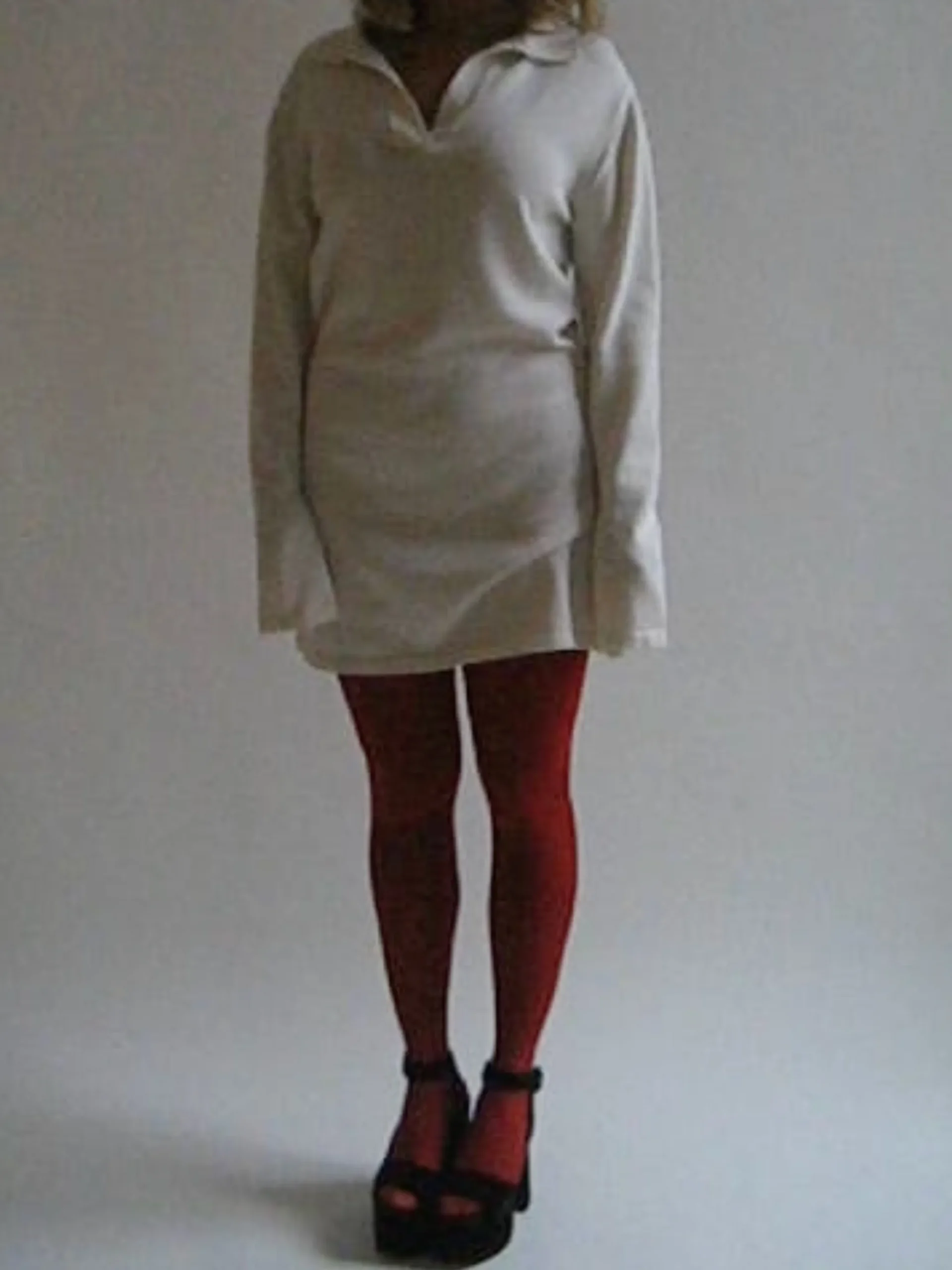 Djerf Avenue Getaway Dress Cream Discount