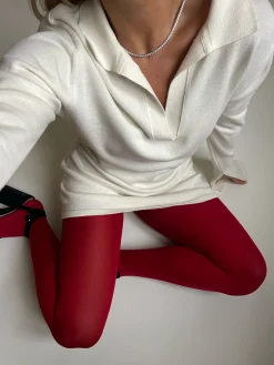 Djerf Avenue Getaway Dress Cream Discount