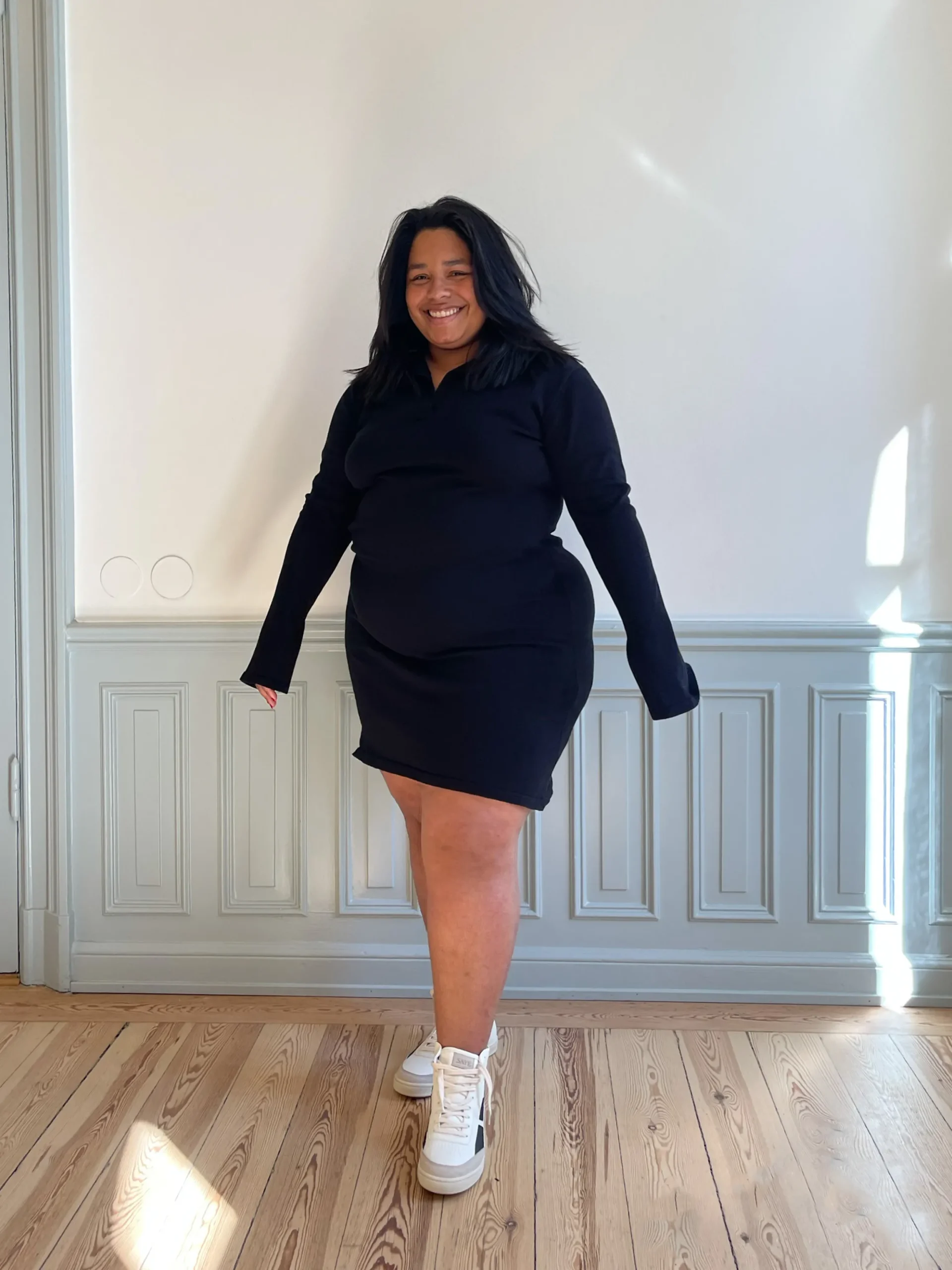 Djerf Avenue Getaway Klanning Svart Outlet