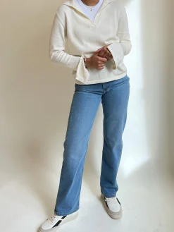 Djerf Avenue Getaway Top Cream Sale