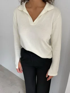 Djerf Avenue Getaway Top Cream Sale