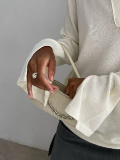 Djerf Avenue Getaway Top Cream Sale