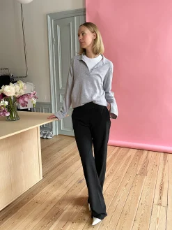 Djerf Avenue Getaway Top Gramelerad Hot