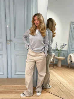 Djerf Avenue Getaway Top Gramelerad Hot