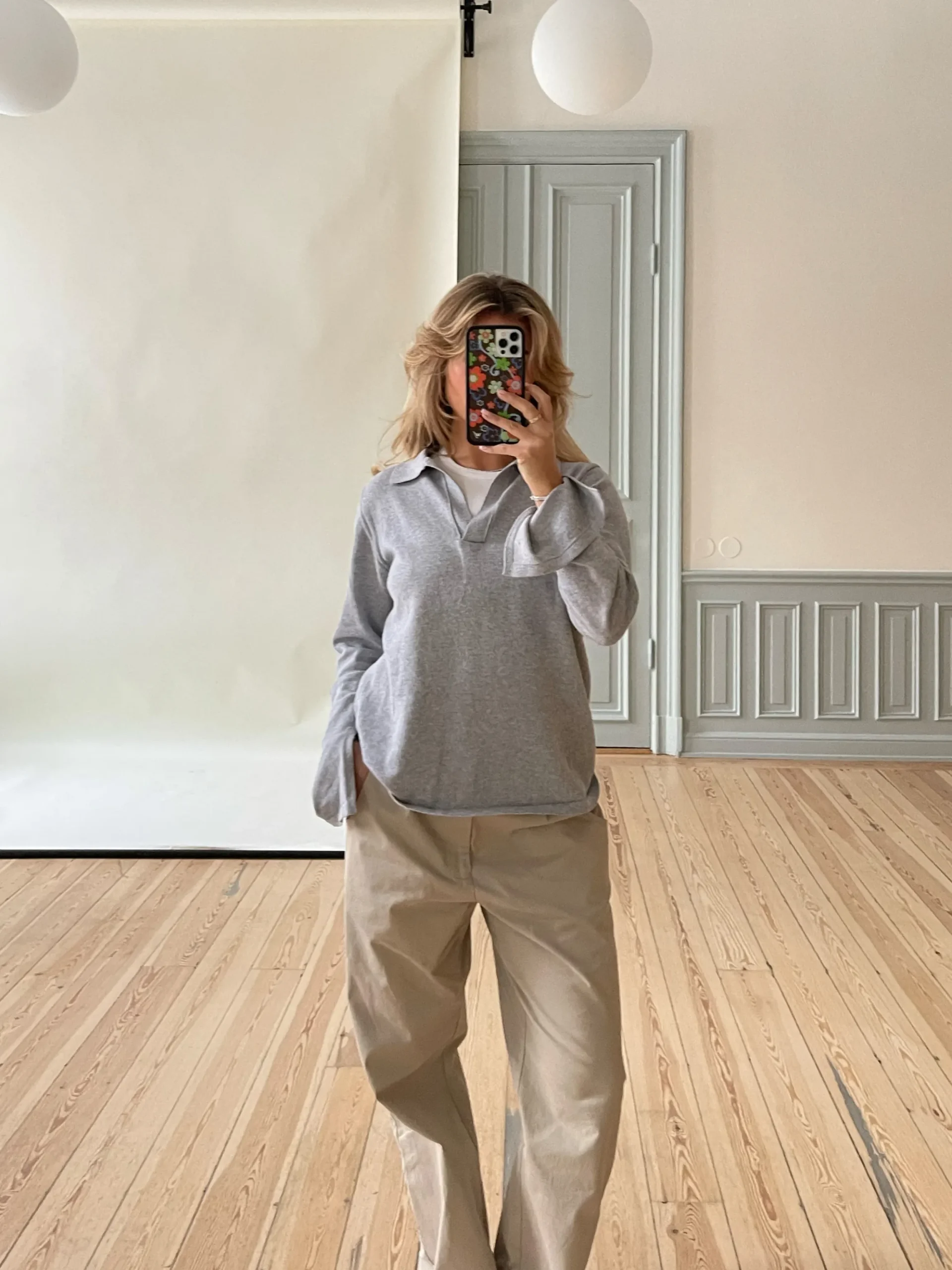 Djerf Avenue Getaway Top Gramelerad Hot