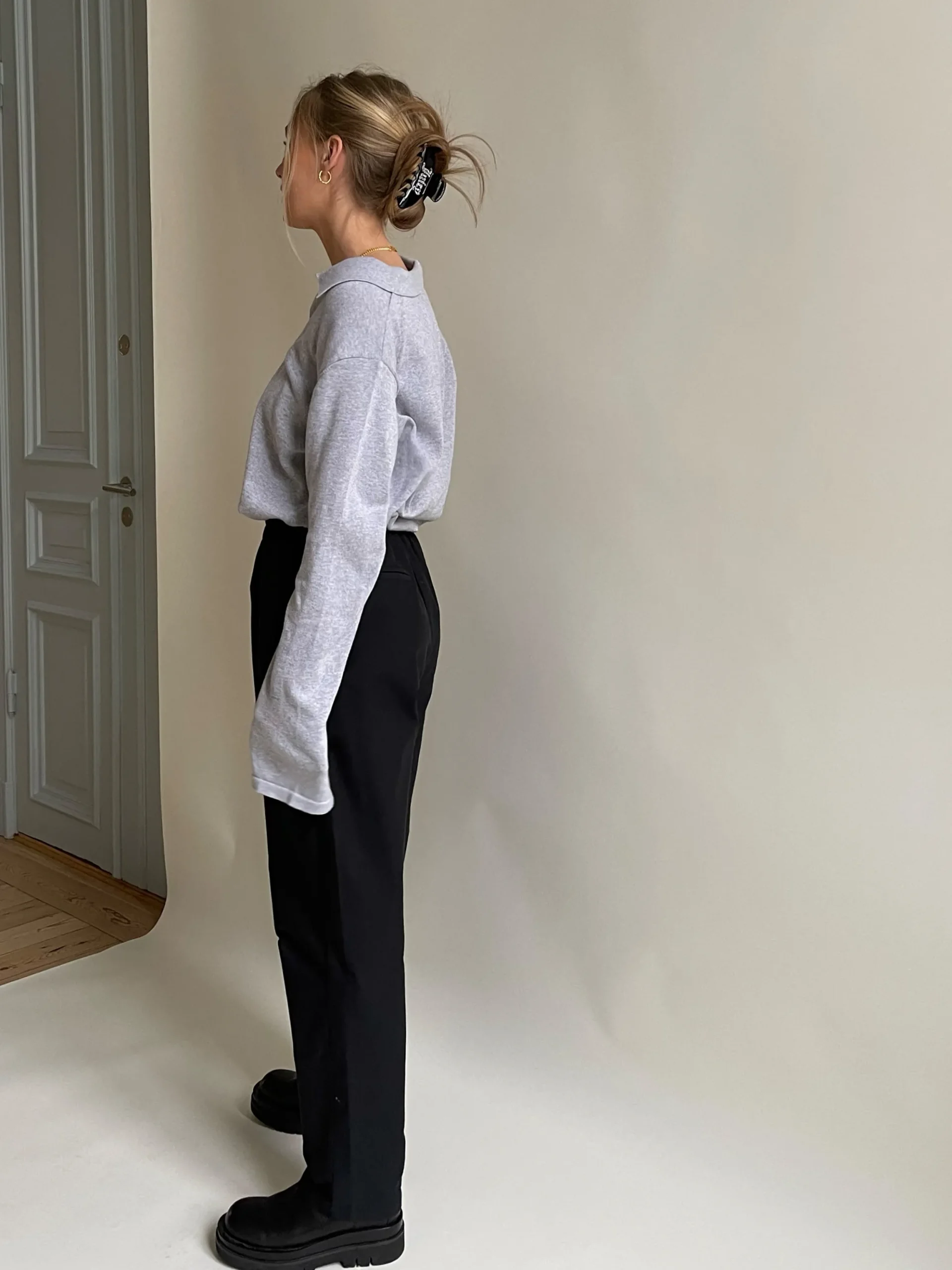 Djerf Avenue Getaway Top Gramelerad Hot