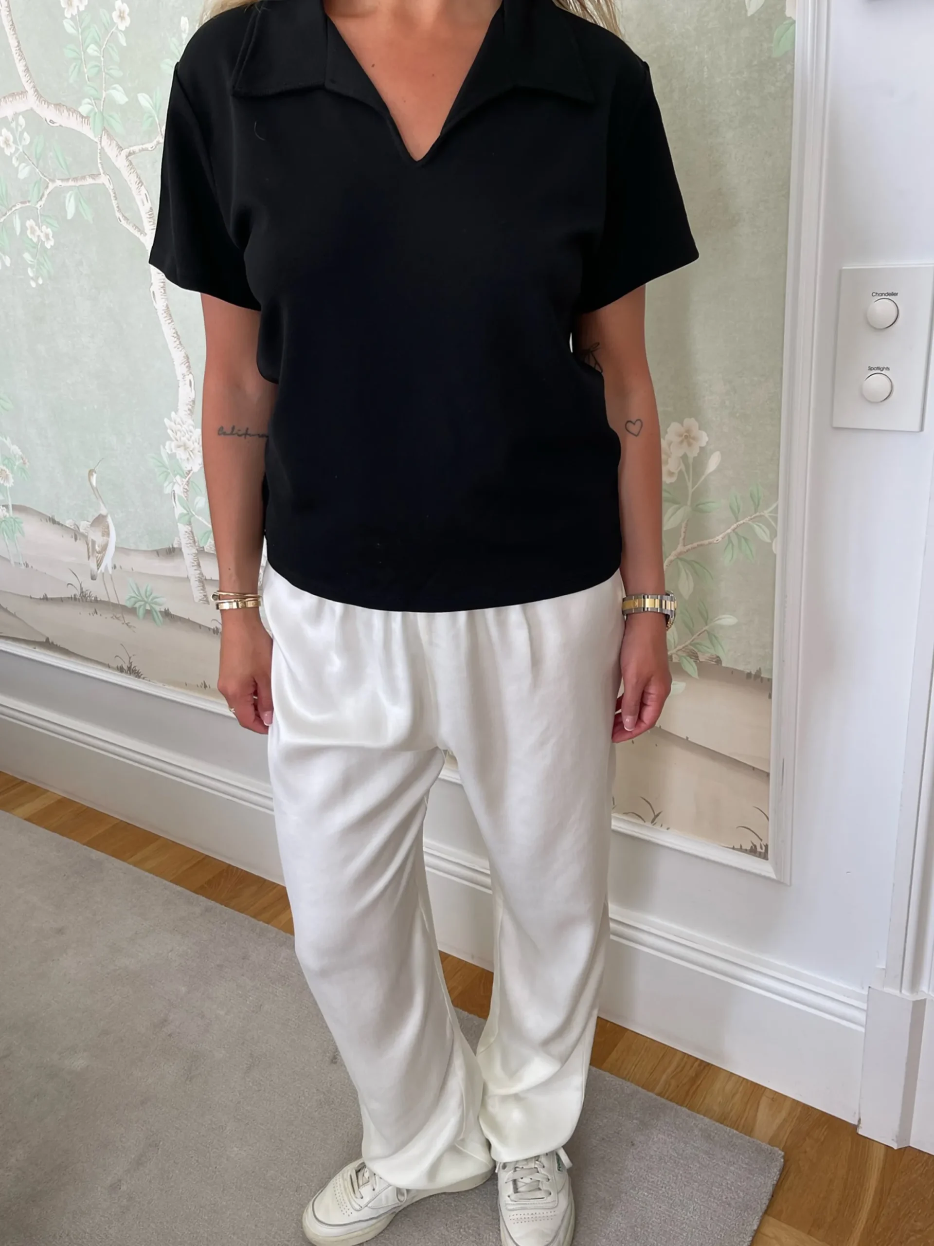 Djerf Avenue Getaway T-Shirt Svart Best Sale