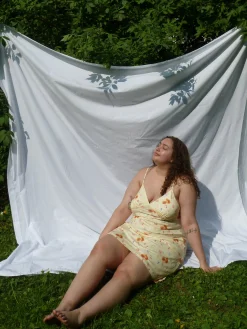 Djerf Avenue Go Slow Dress Fruit Hot