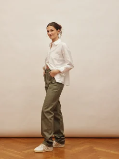 Djerf Avenue Go To Pants Green - Tall Cheap