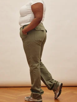 Djerf Avenue Go To Pants Green - Tall Cheap