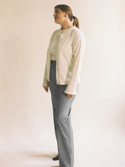 Djerf Avenue Gor Om Getaway Cardigan Cream New