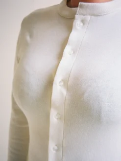 Djerf Avenue Gor Om Getaway Cardigan Cream New