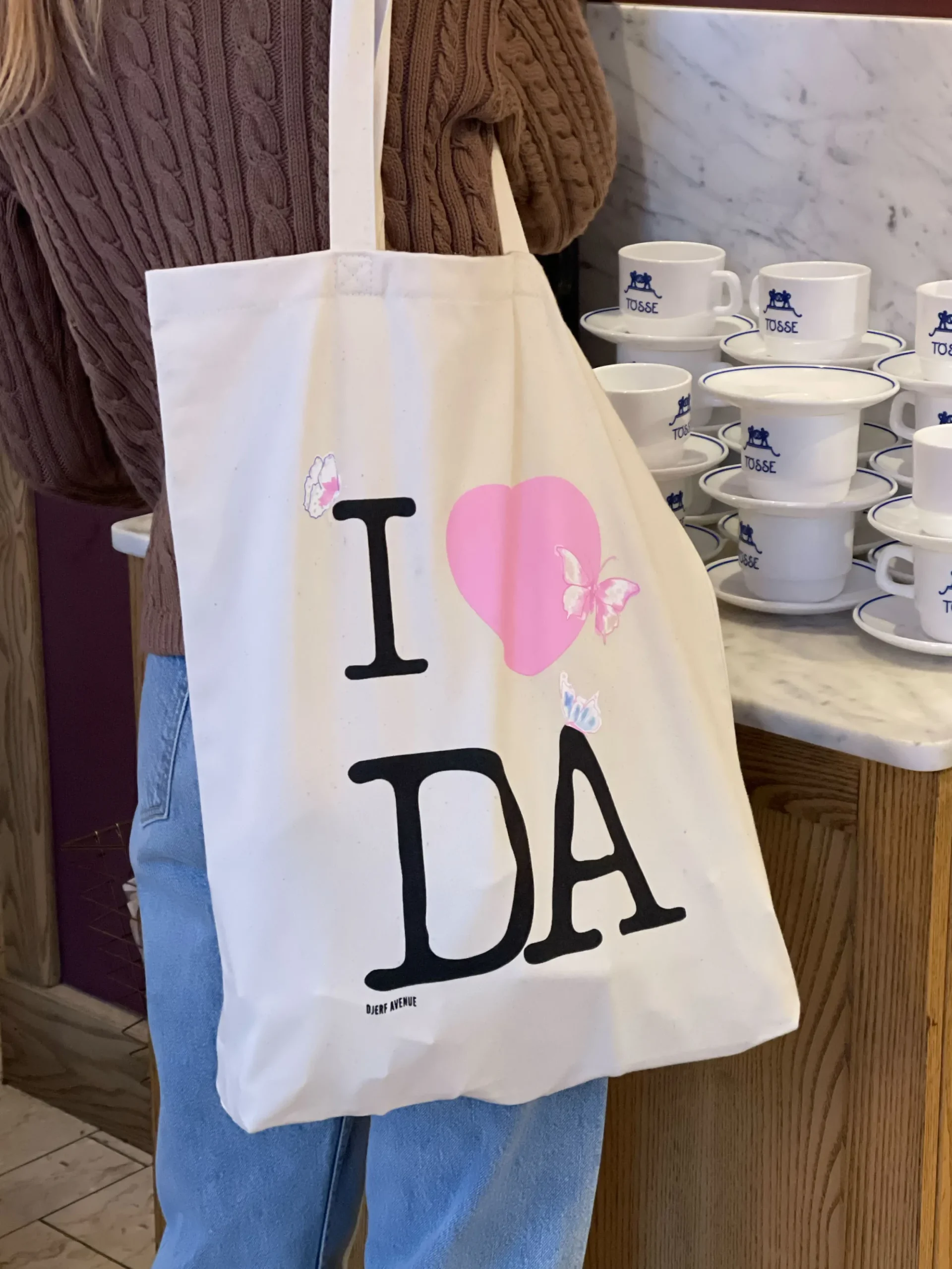 Djerf Avenue I Love Da Tote Bag Best Sale