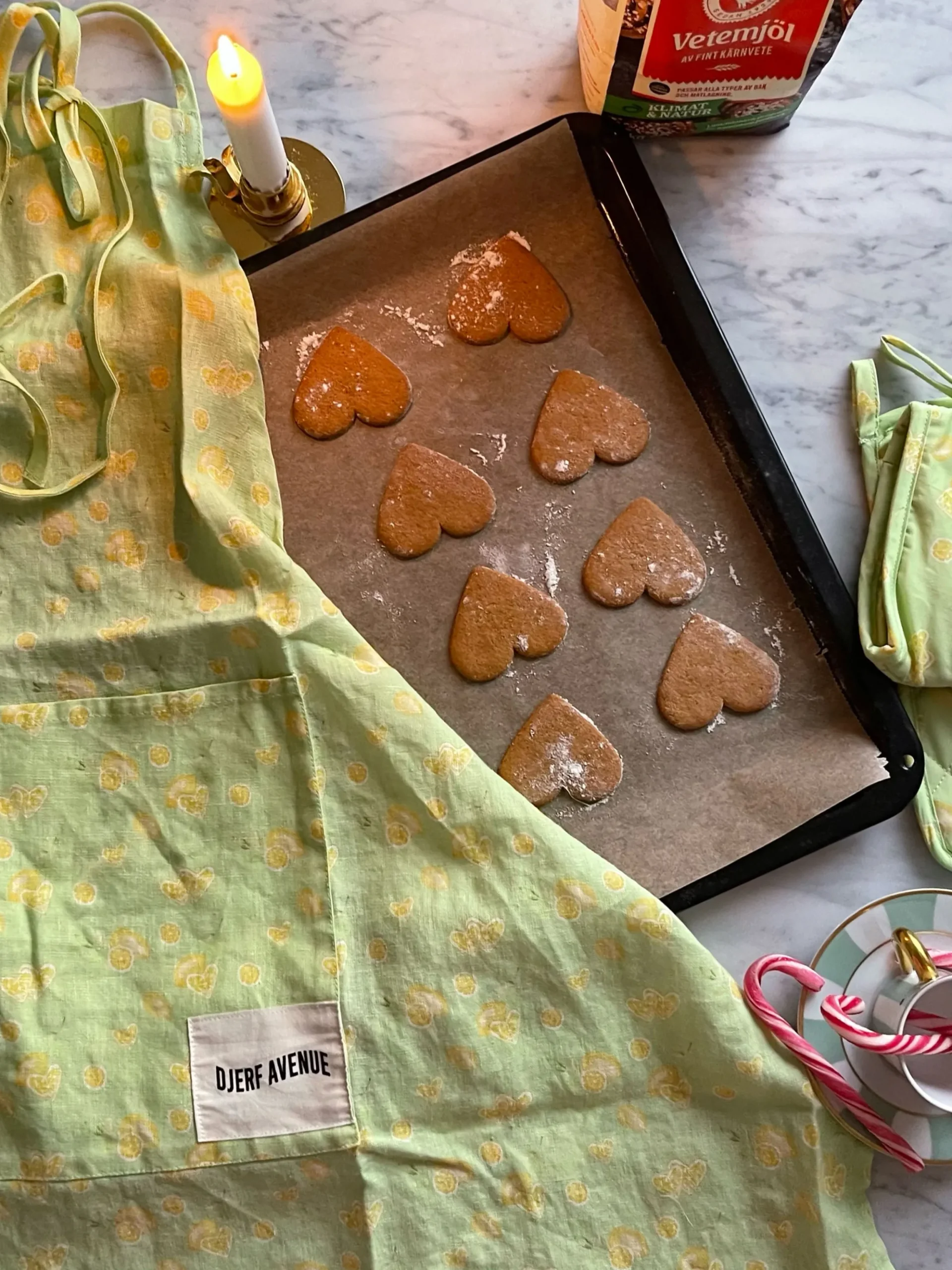 Djerf Avenue Koksforklade Lemonad Best Sale