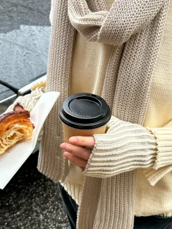 Djerf Avenue Kontrastvantar Beige Best