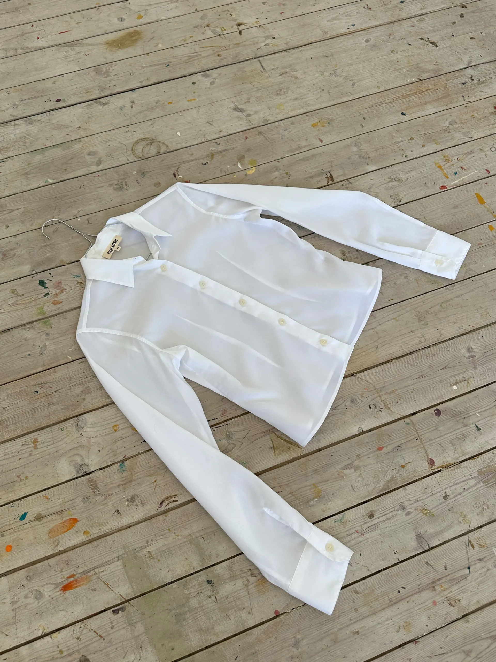 Djerf Avenue Liten Skjorta Vit Flash Sale