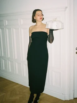 Djerf Avenue Midi Tube Klanning Svart Flash Sale