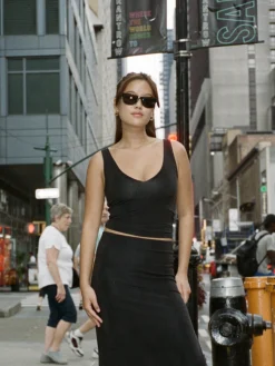 Djerf Avenue Midnatt Linne Ash Shop