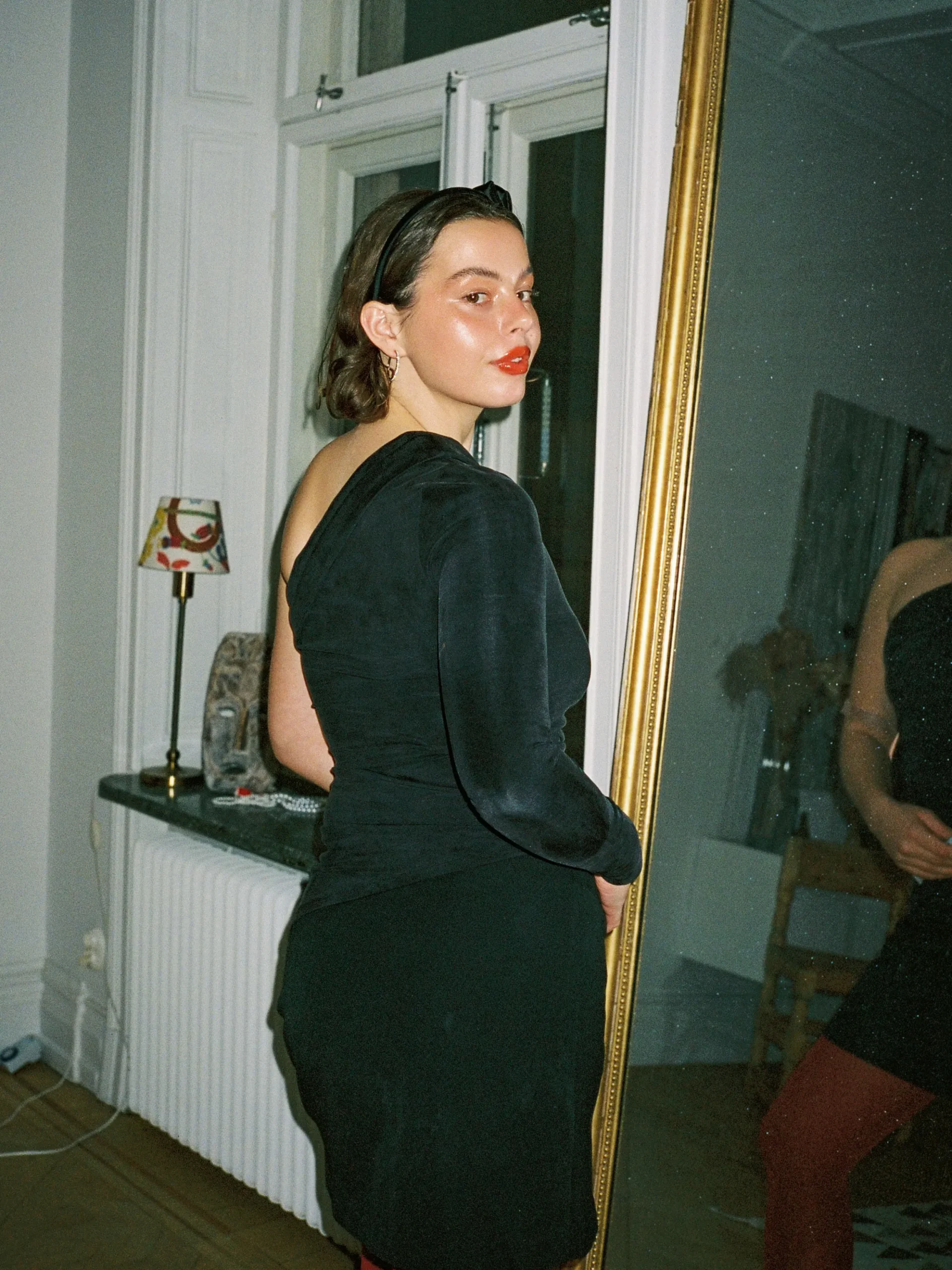 Djerf Avenue Midnight One Shoulder Top Ash Sale