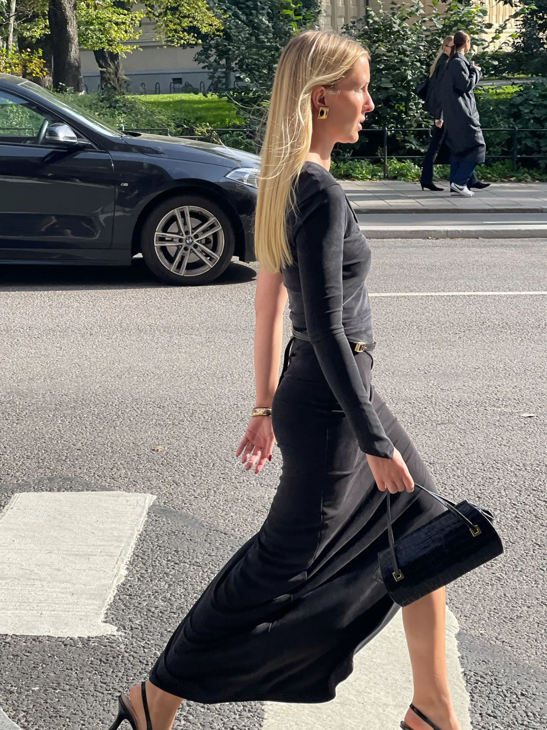 Djerf Avenue Midnight One Shoulder Top Ash Sale