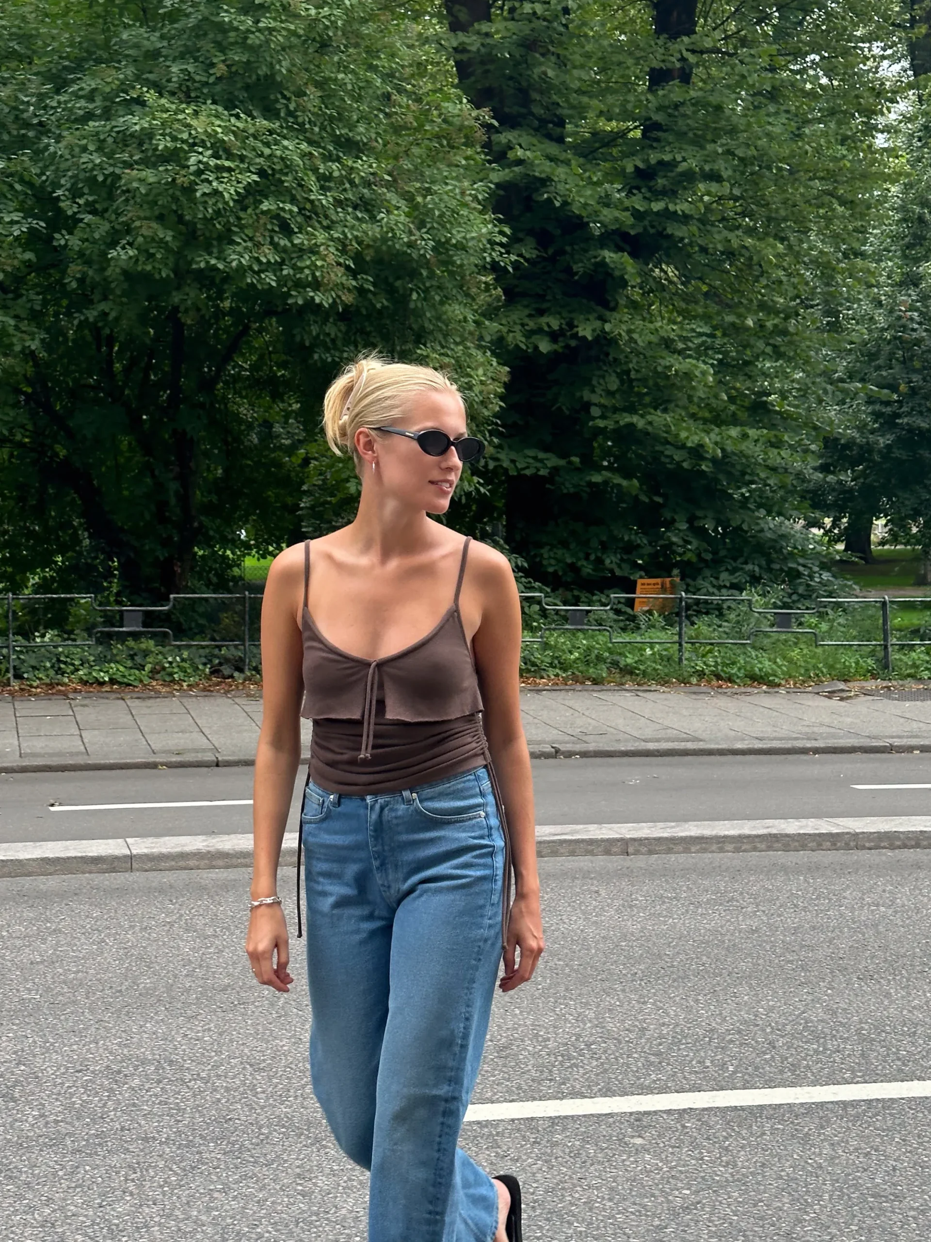 Djerf Avenue Morena Linne Brun Clearance