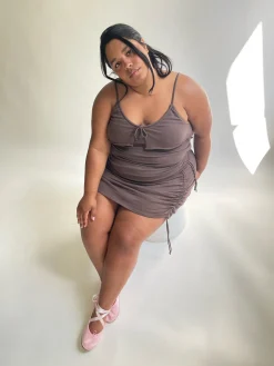 Djerf Avenue Morena Linne Brun Clearance