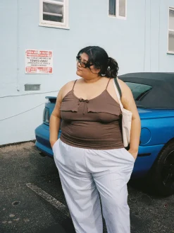 Djerf Avenue Morena Linne Brun Clearance