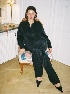 Djerf Avenue On The Go Byxor Ash Cheap