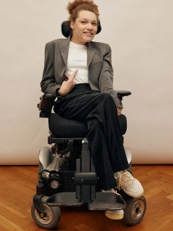 Djerf Avenue On The Go Byxor Ash Cheap