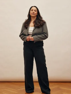 Djerf Avenue On The Go Byxor Ash - Tall Online