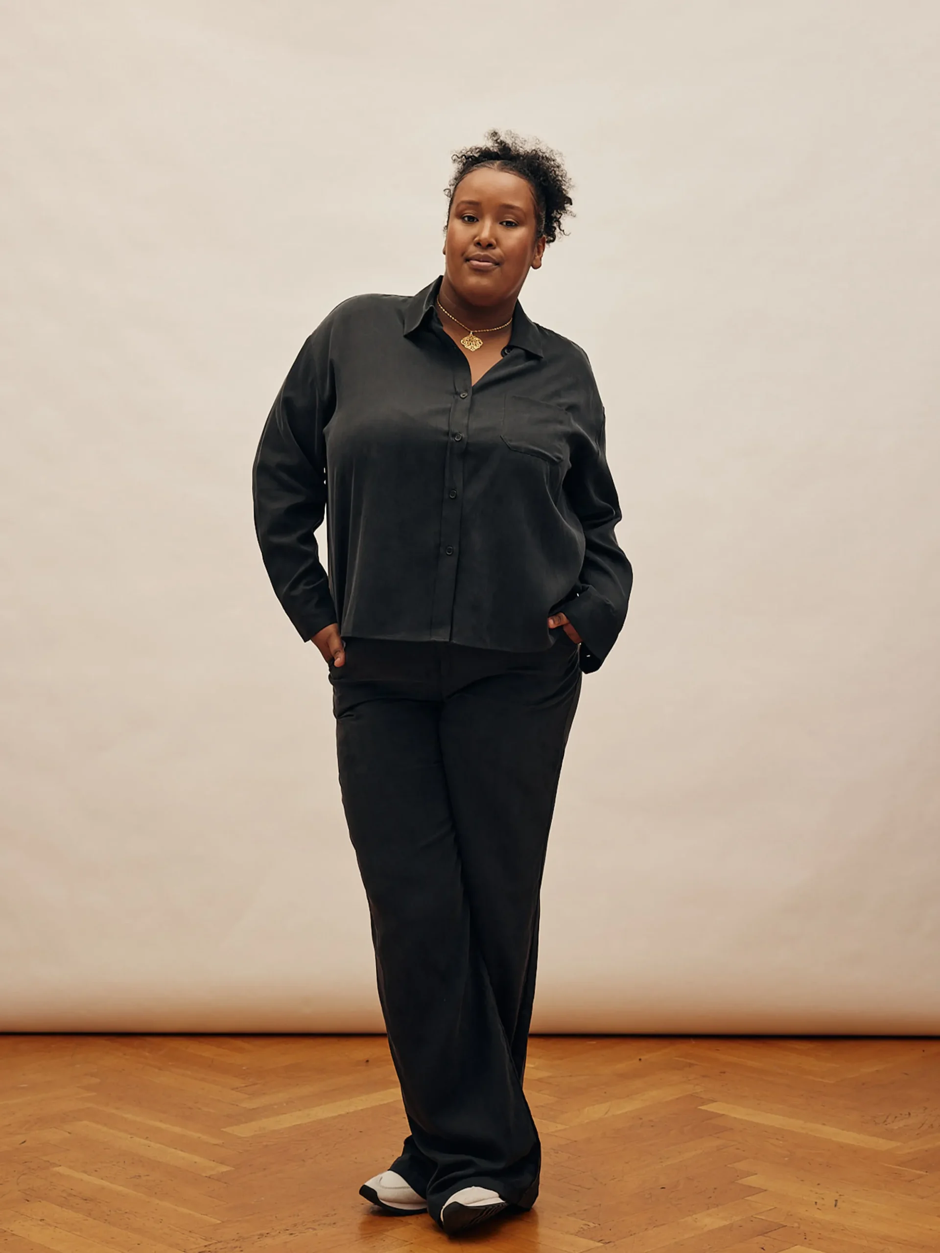 Djerf Avenue On The Go Byxor Ash - Tall Online