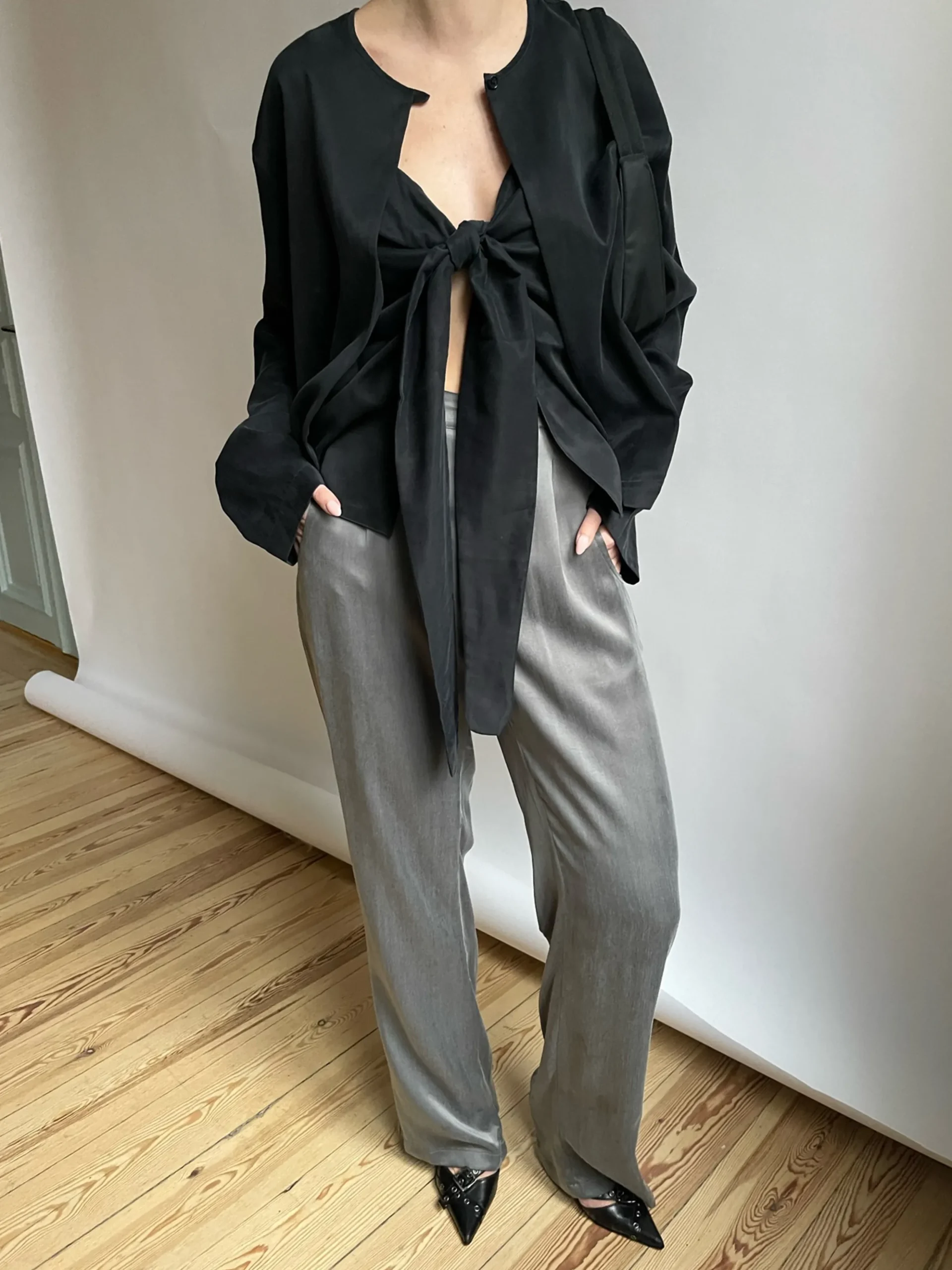 Djerf Avenue On The Go Pants Storm Shop